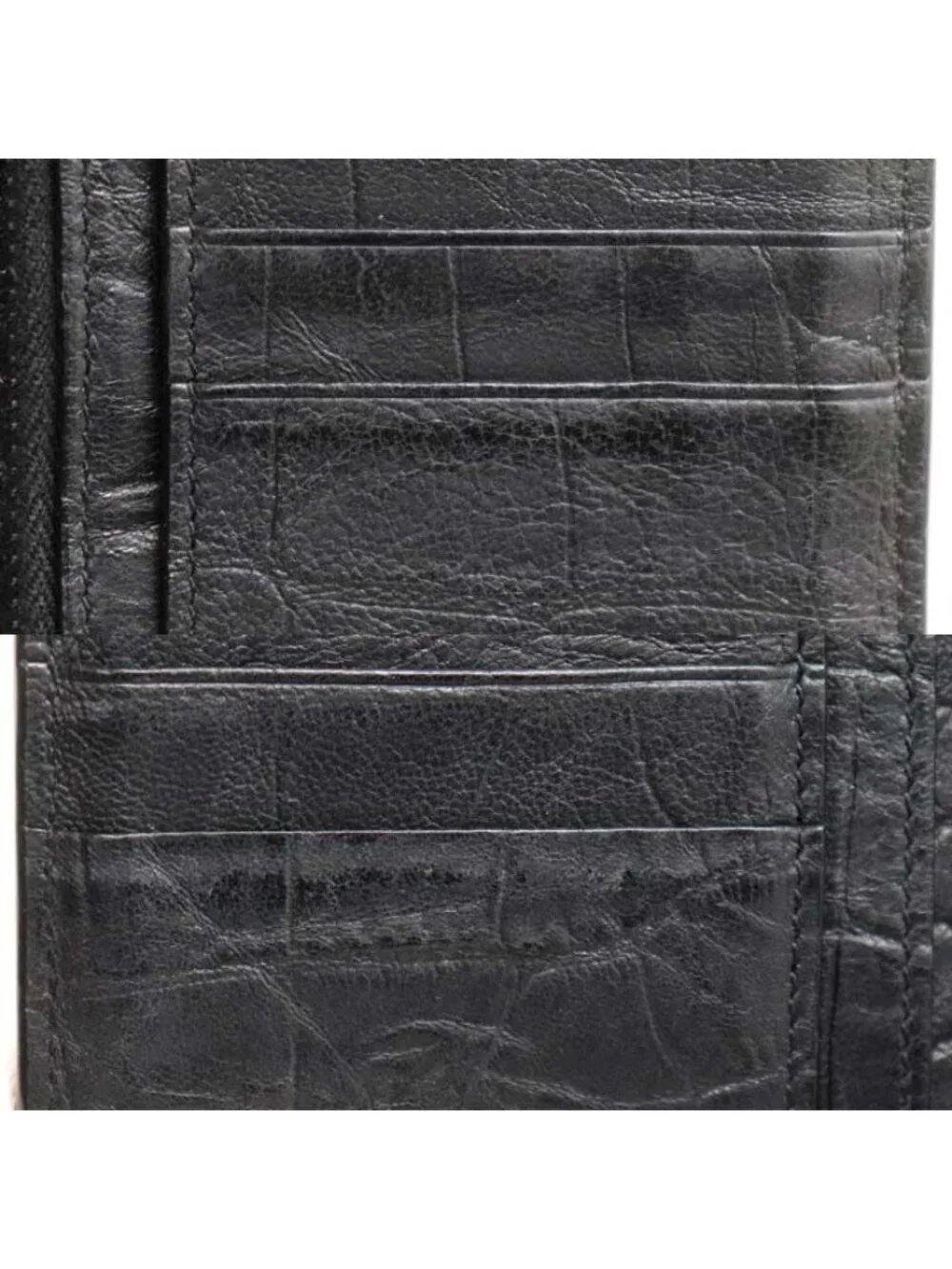 Saint Laurent Monogram Continental Wallet Black